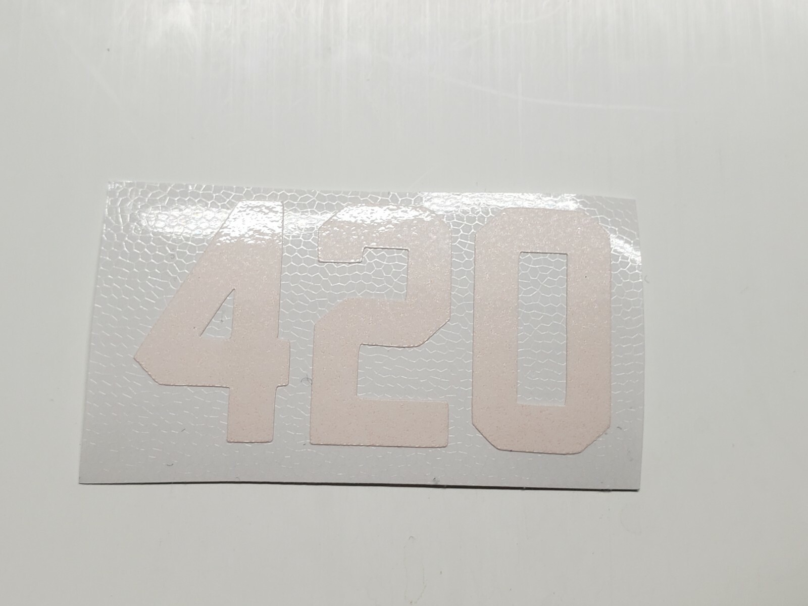 Reflective Glow Highlighted Firefighter Numbers for Helmet Logo Vinyl Decal 2″