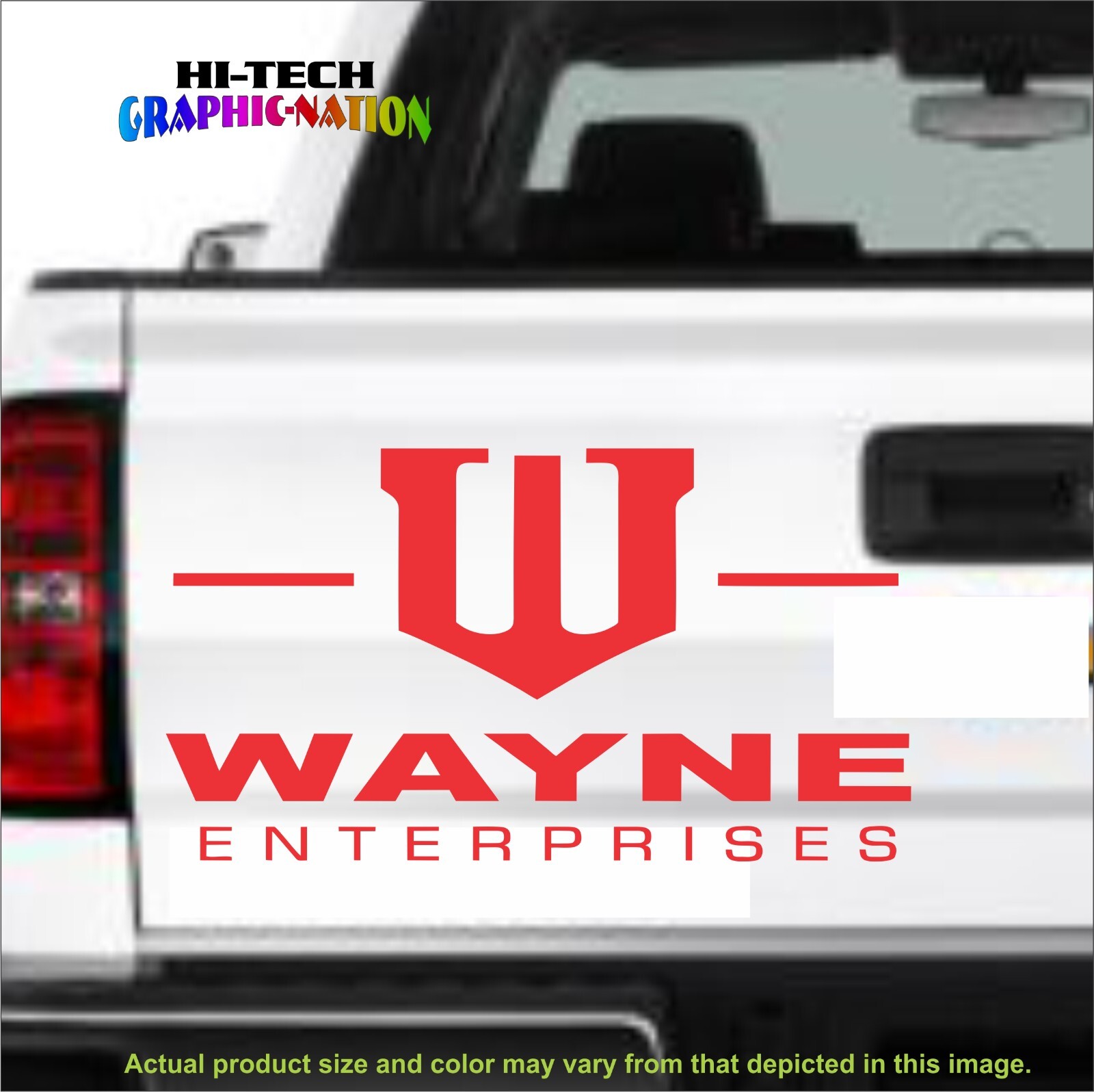BATMAN WAYNE INDUSTRIES Logo Decal Comic Super Hero Dark Knight #FK1