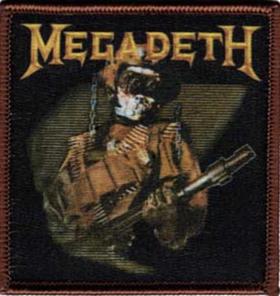 Megadeth Official So Far, So Good, So What? Woven Patch M010P