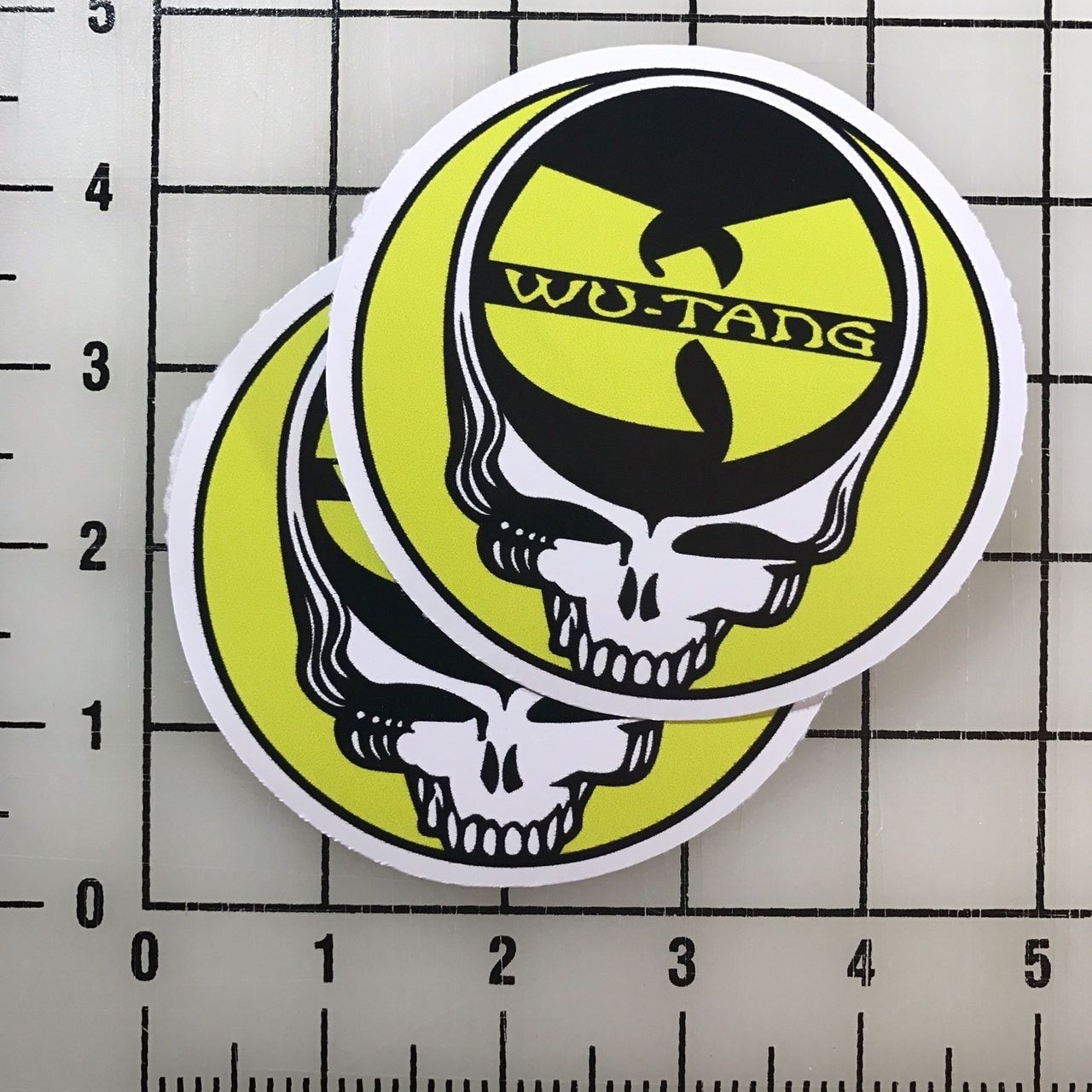 Wu Tang Clan Deadheads 4″ Wide Vinyl Decal Sticker BOGO