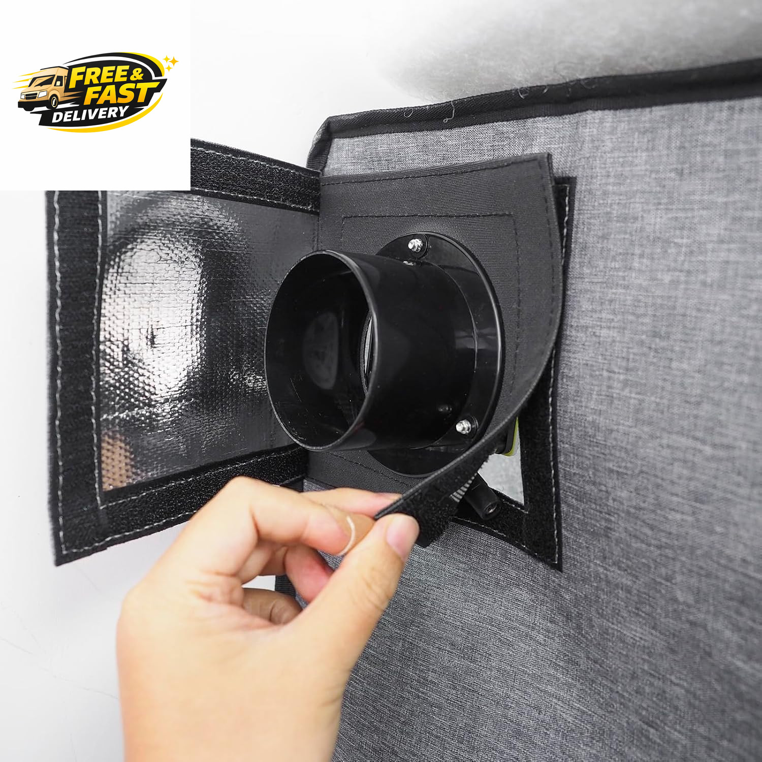 Upgrade 3-Layers Filter System Smoke Exhaust Kit with 5000RPM Fan and Speed Cont