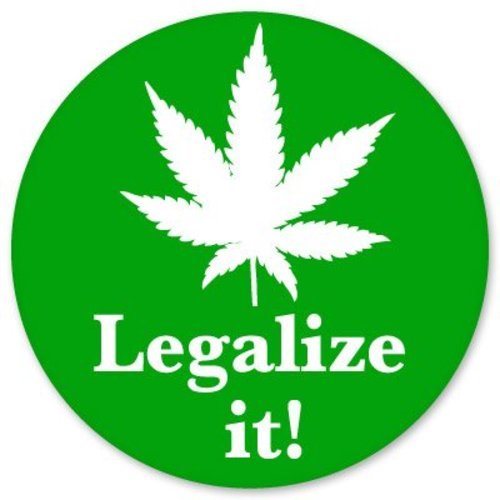 Legalize It! Legal Marijuana Weed Car Vinyl Sticker – SELECT SIZE