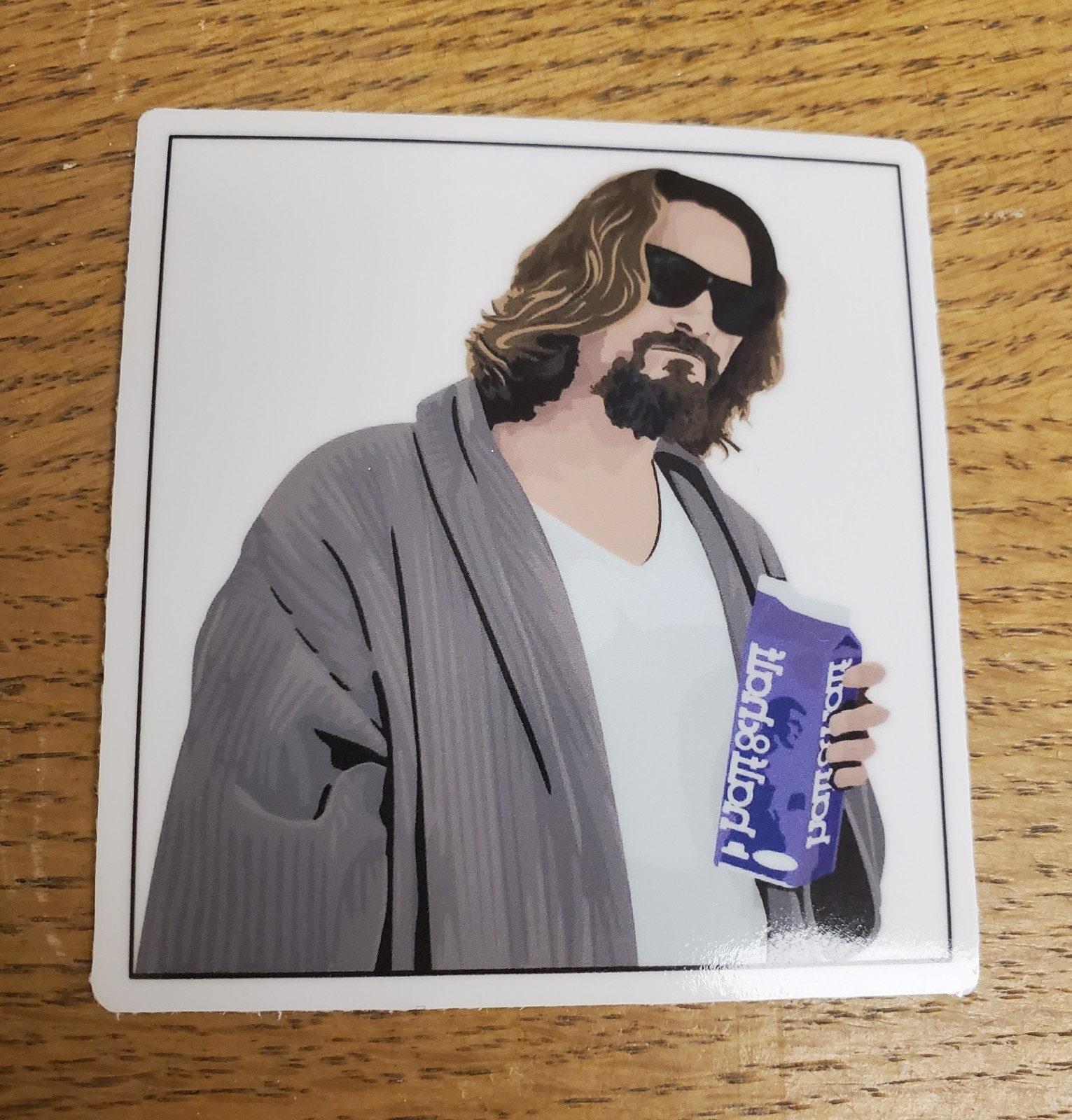 Big Lebowski The Dude STICKER 3″ Made in USA 🇺🇸 *5* YEAR WARRANTY
