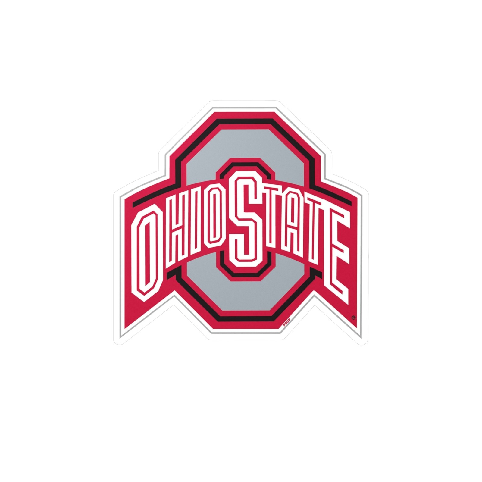 Ohio State University Kiss-Cut Vinyl Decals, OSU Buckeyes Stickers, Laptop, Cell