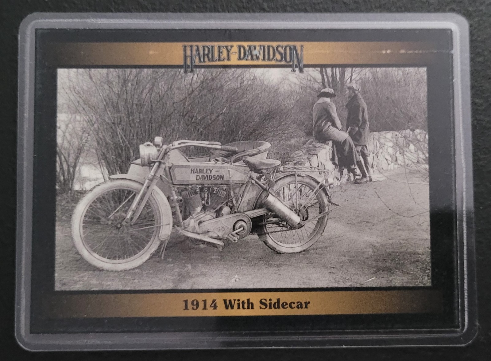 Vintage Harley-Davidson Collectible Card Fridge/Locker/Cabinet Laminated Magnets
