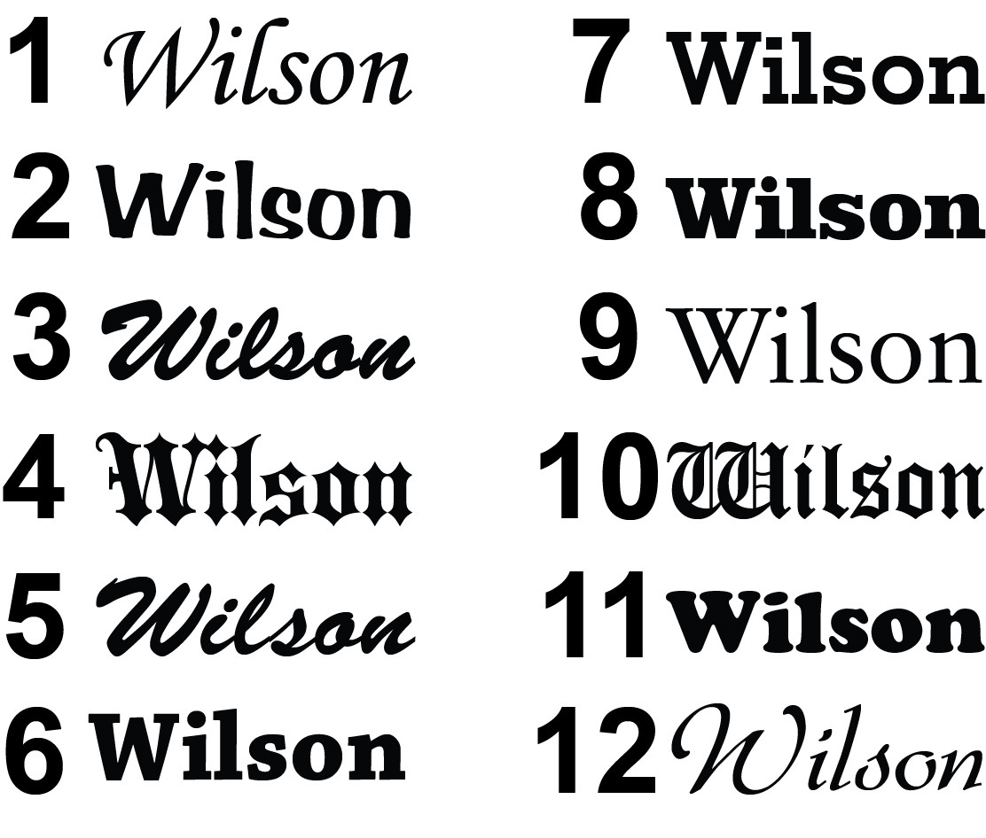 Set of 2 – 5″ x 11″ Custom Beach Themed Mailbox Decals Stickers Initial & Street