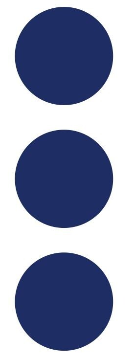 3″ Dark Blue Round Label Dots Stickers Color Coding Inventory 3 Inch Dot