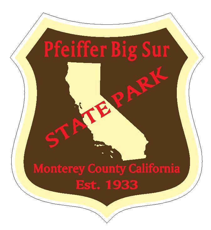 Pfeiffer Big Sur State Park Sticker R4898 California YOU CHOOSE SIZE