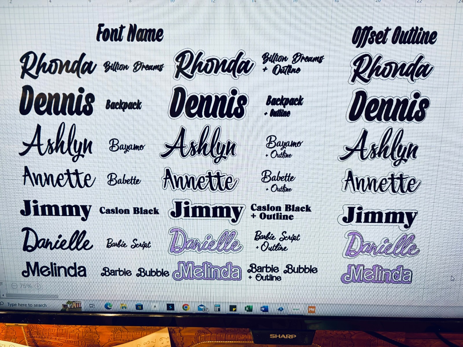 Your Name On A 5″ Vinyl Decal-Lotsa Fonts-Sizes-Colors Avail. Buy 2 Get 1 FREE