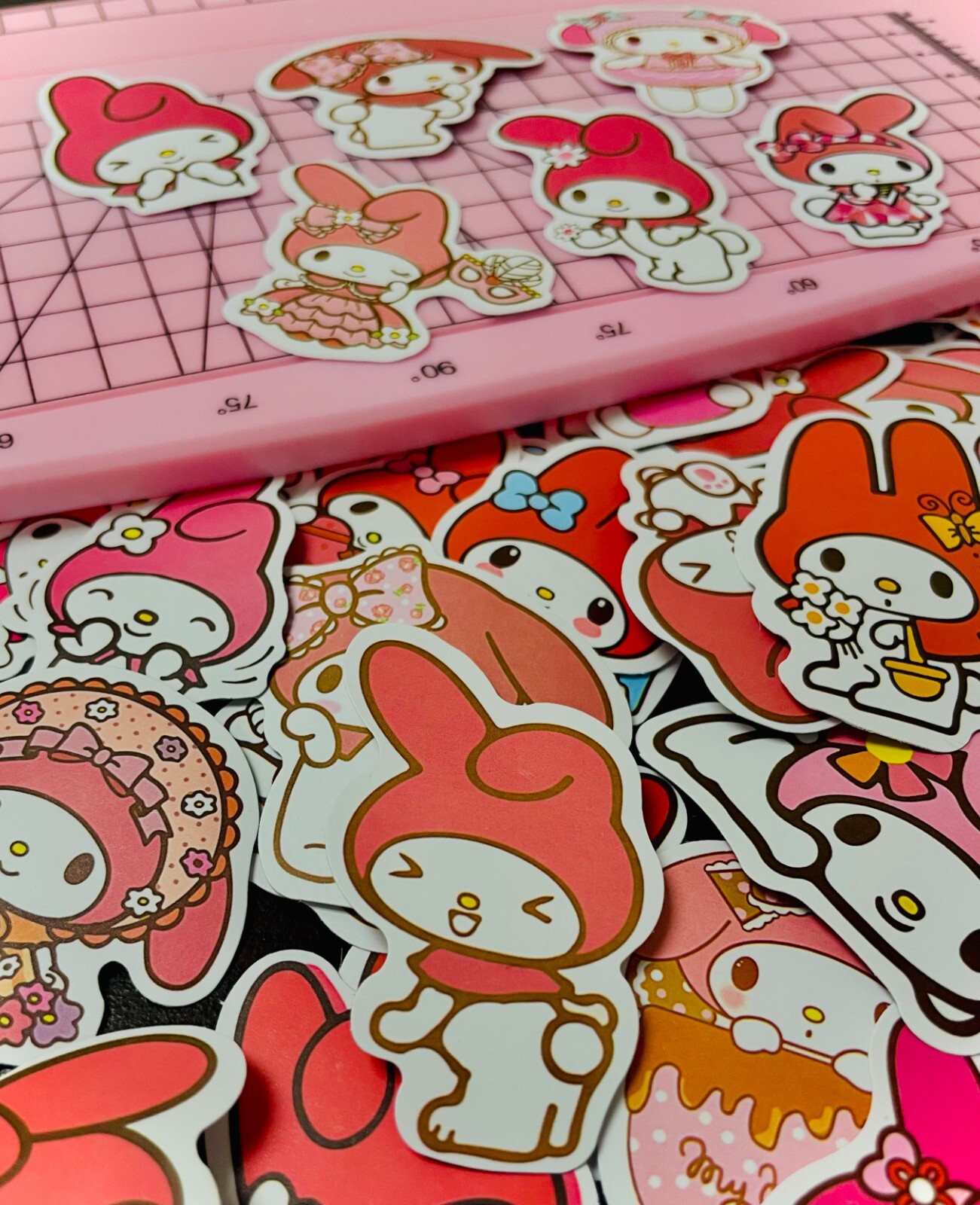 100 Pc My Melody Vinyl Sticker Pack Kawaii Cute Laptop Kpop
