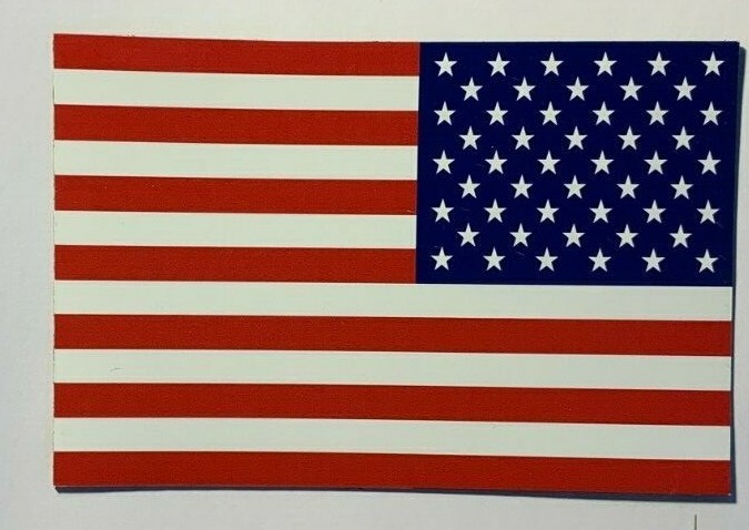 american flag magnet reverse direction car magnet 4″ x 6″ car truck flag magnet