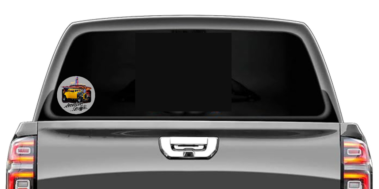 Movie – American Graffiti 4″ Vinyl Decal Handmade Vehicle Decor Laptop Cooler 26