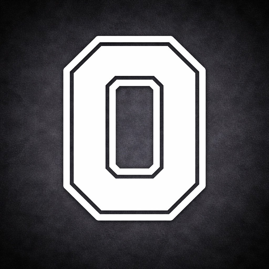 Ohio Football Block O Style Vinyl Decal Sticker Car Window Laptop 2″-8″