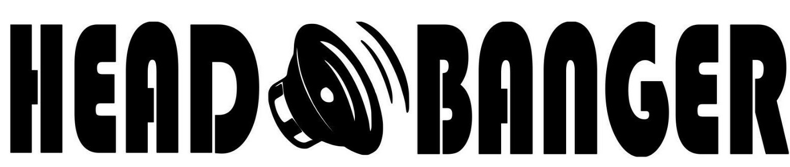 HEADBANGER Vinyl Sticker -V1- EDM Music Speaker Head Banger Metal Die Cut Decal