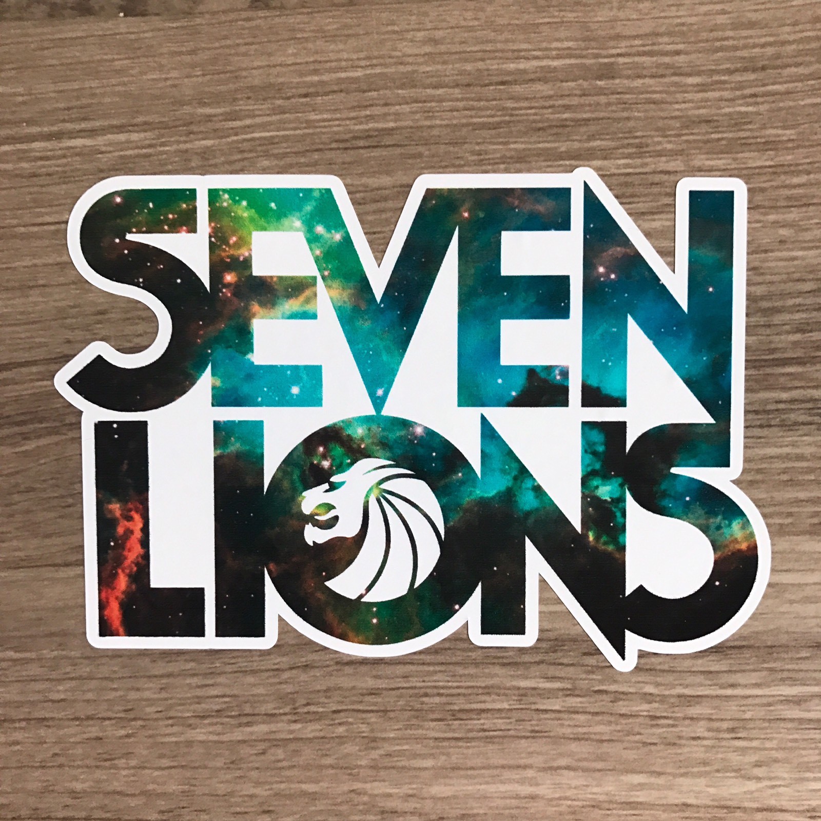 Seven Lions Logo 5″ Wide Vinyl Sticker – BOGO