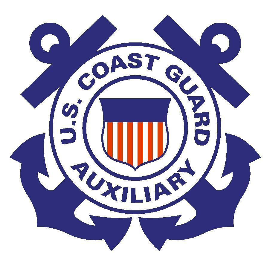 US Coast Guard Auxiliary Sticker Decal M327