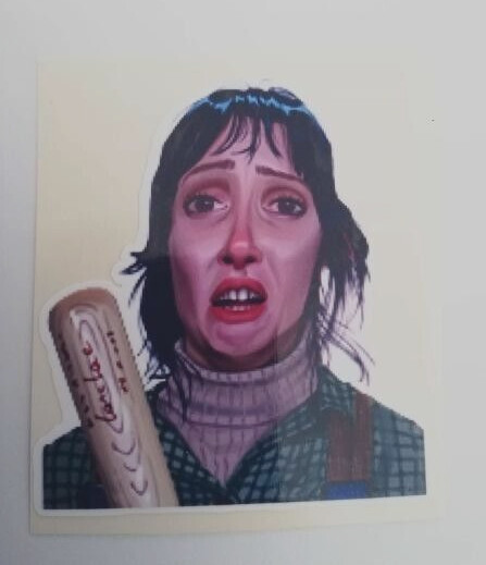 the shining movie ,wendy, nostalgia, funny , sticker , sticker