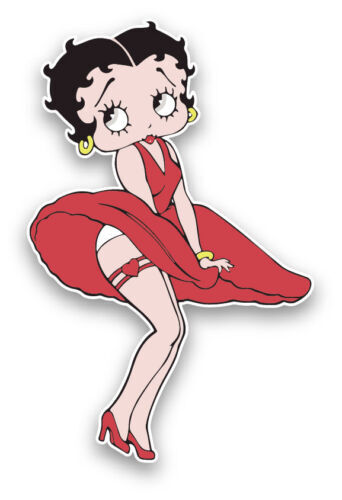 Betty Boop Cartoon Sticker Decal