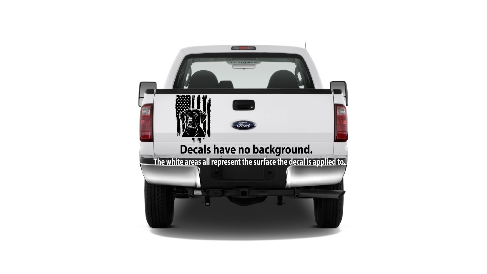 Distressed American Flag Black Lab Labrador Dog Puppy USA Patriot Decal Sticker