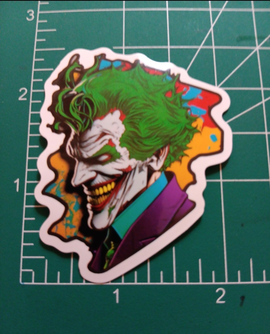 BATMANS: THE JOKER STICKER X VYNIL DIE CUT STICKER X