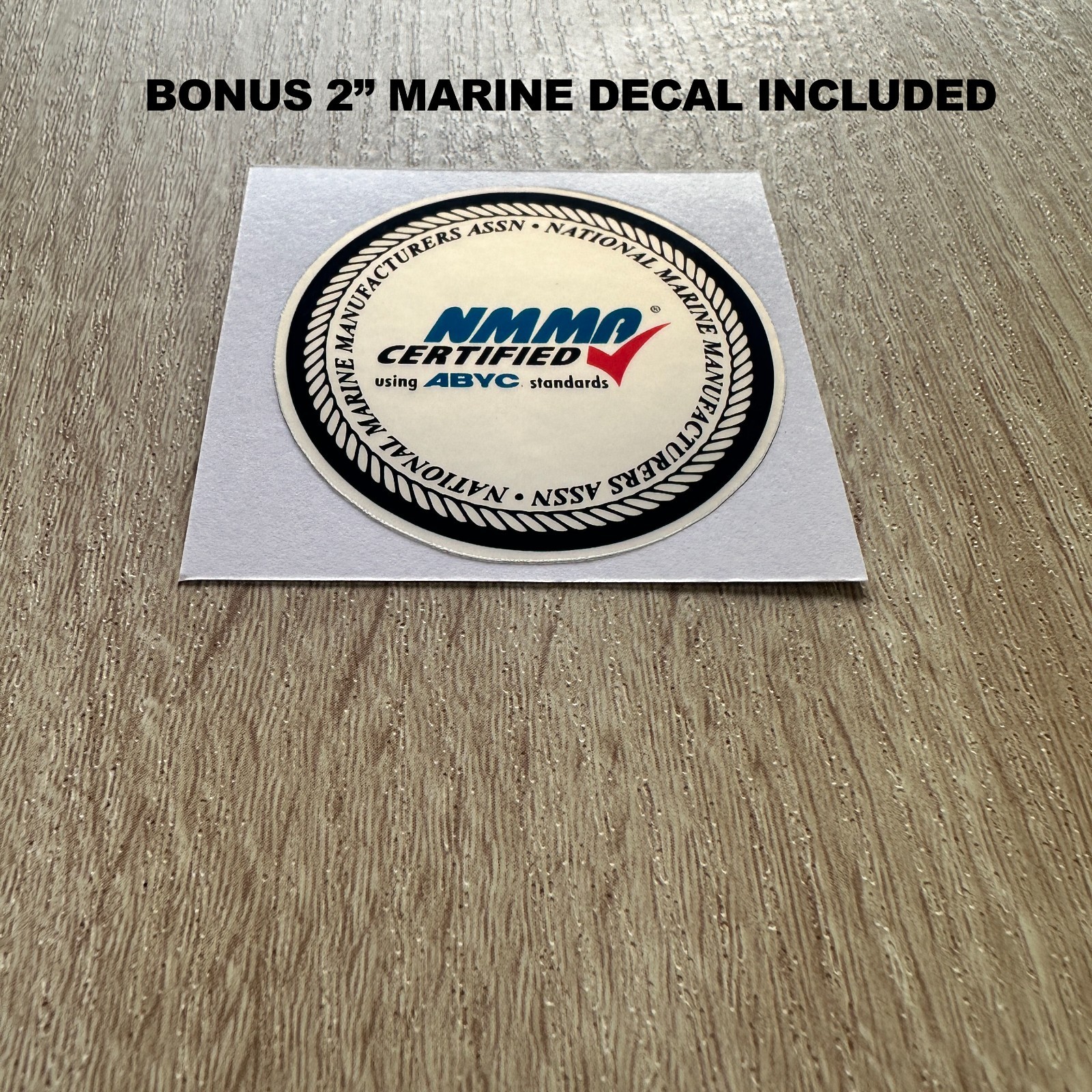 Custom Boat Capacity Plate Decal Sticker | USCG 4×4 Marine Tag 3M