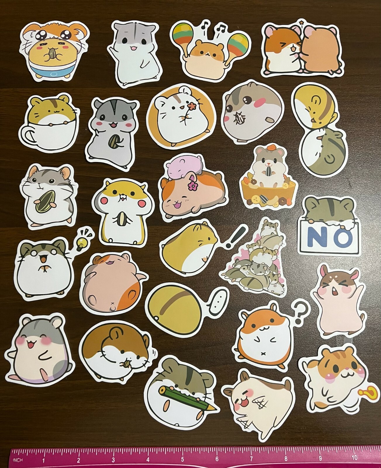 CARTOON HAMSTER~ Cartoon~ Stickers Pack~ anime 50 PC