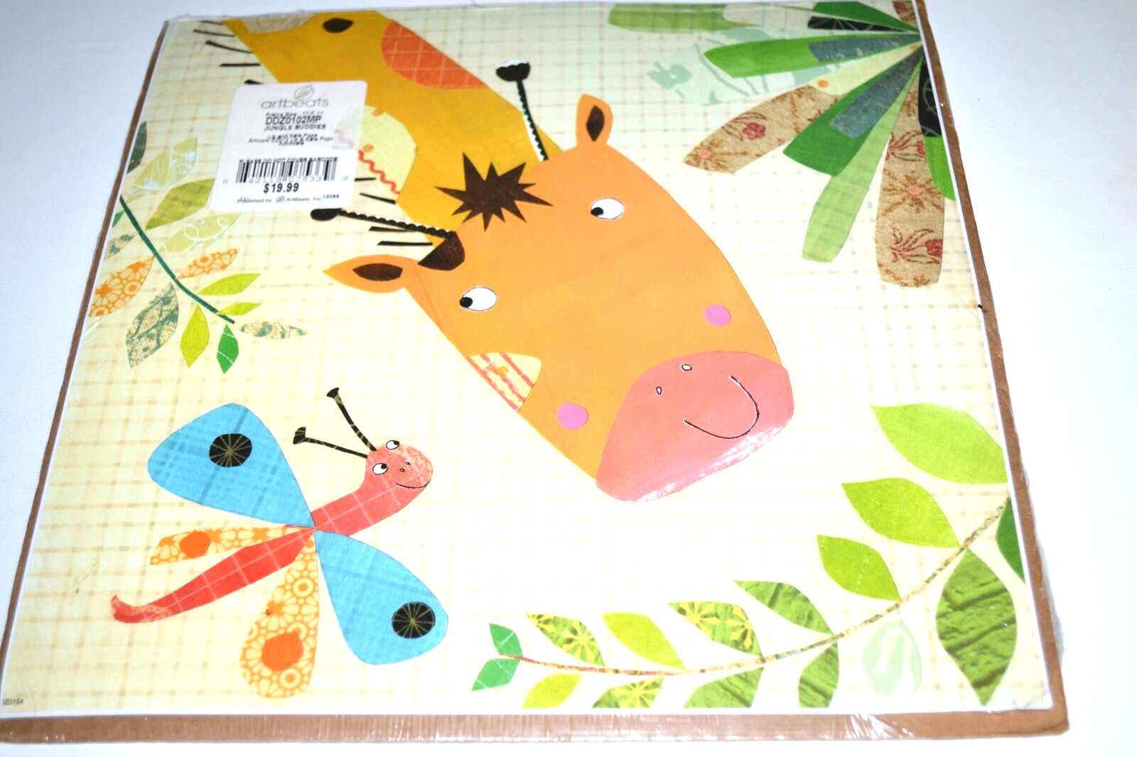 NIP 2013 Peel and Stick Wall Art Children Nursery”Jungle Buddies” Decals