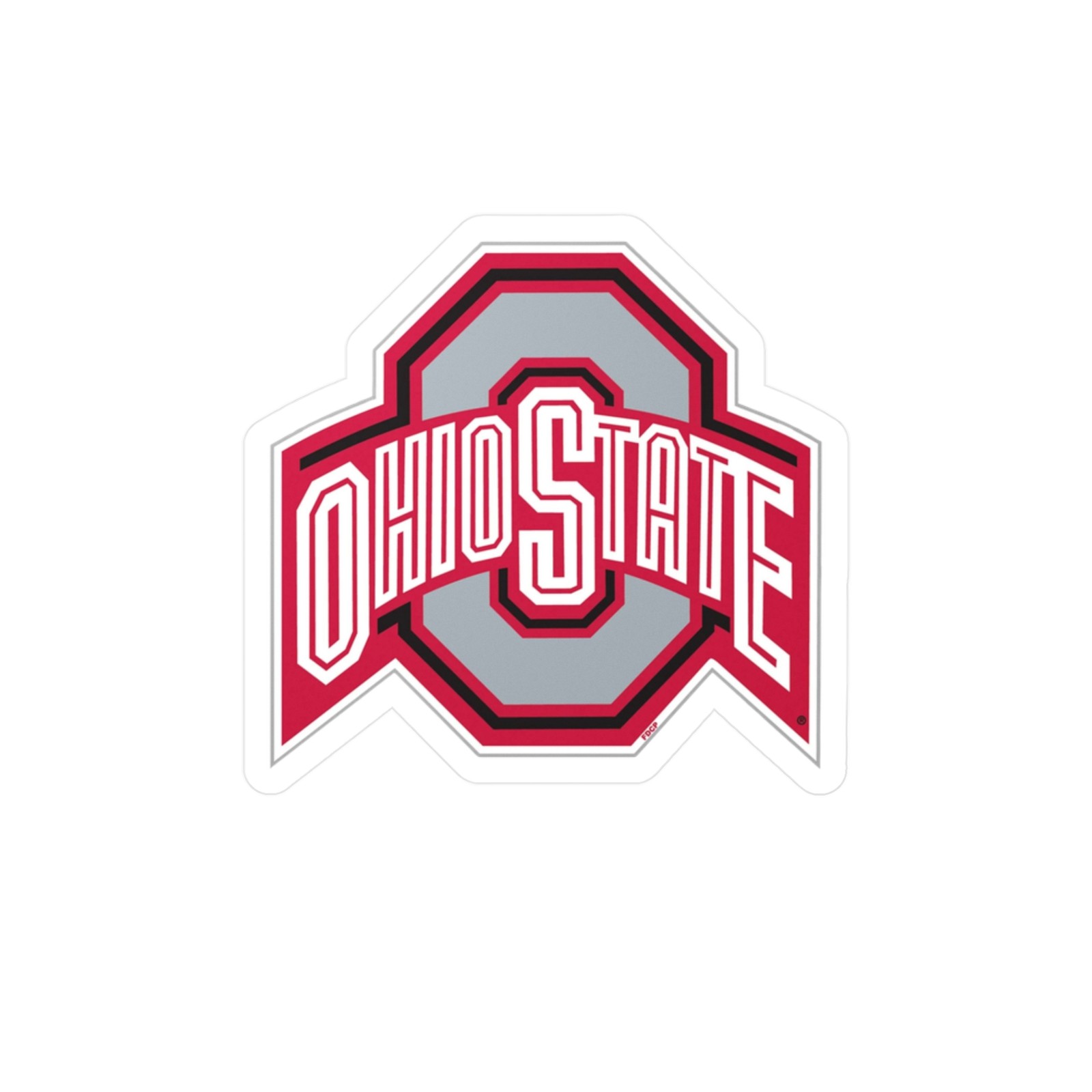 Ohio State University Kiss-Cut Vinyl Decals, OSU Buckeyes Stickers, Laptop, Cell