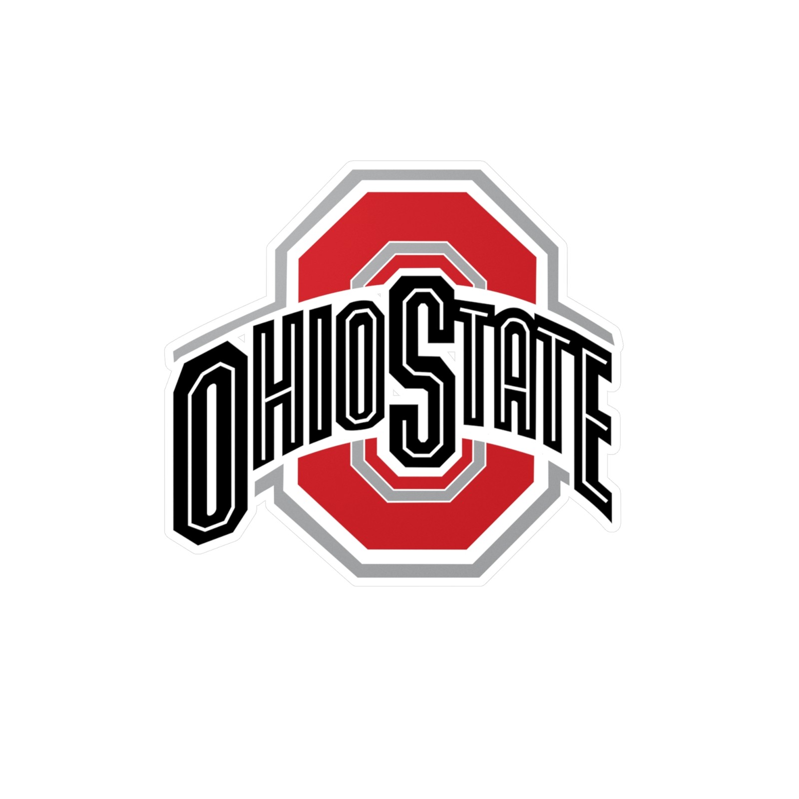 Ohio State University Buckeyes Kiss-Cut Vinyl Decals for Fans