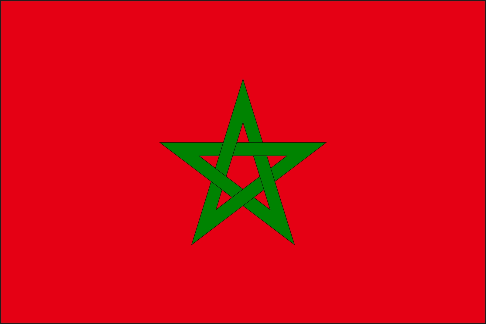 Morocco Flag Vinyl Decal / Sticker ** 5 Sizes **