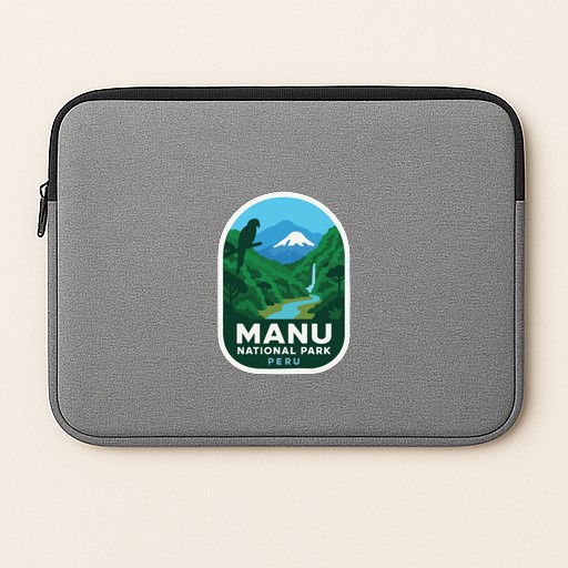 Manu Peru Iron On Heat Transfer Vinyl HTV Die-Cut World National Parks