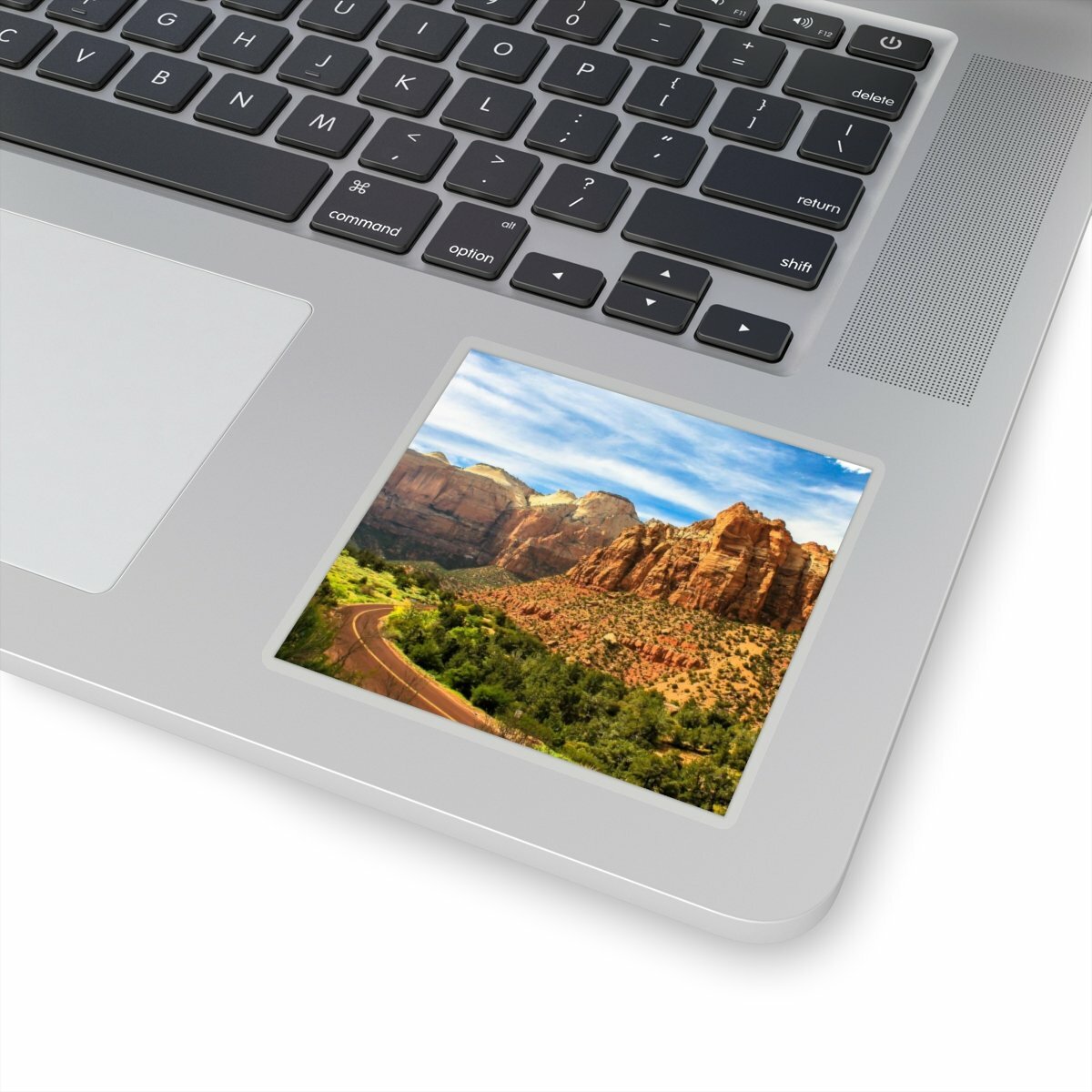 Zion National Park Photo Sticker, Zion Sticker, National Park Sticker, National