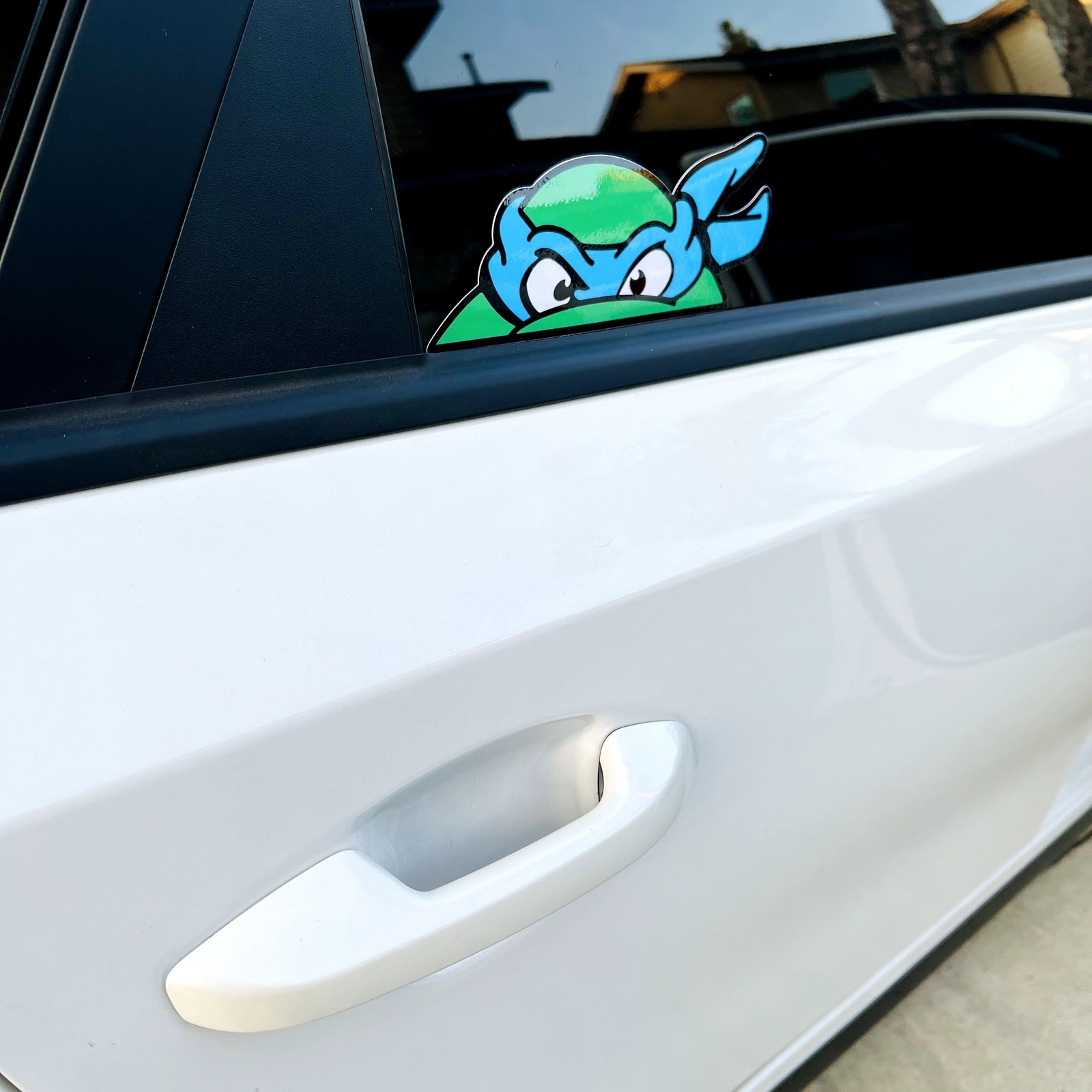 Ninja Turtles | TMNT | Car Peeker Decal | Pick One | 7″