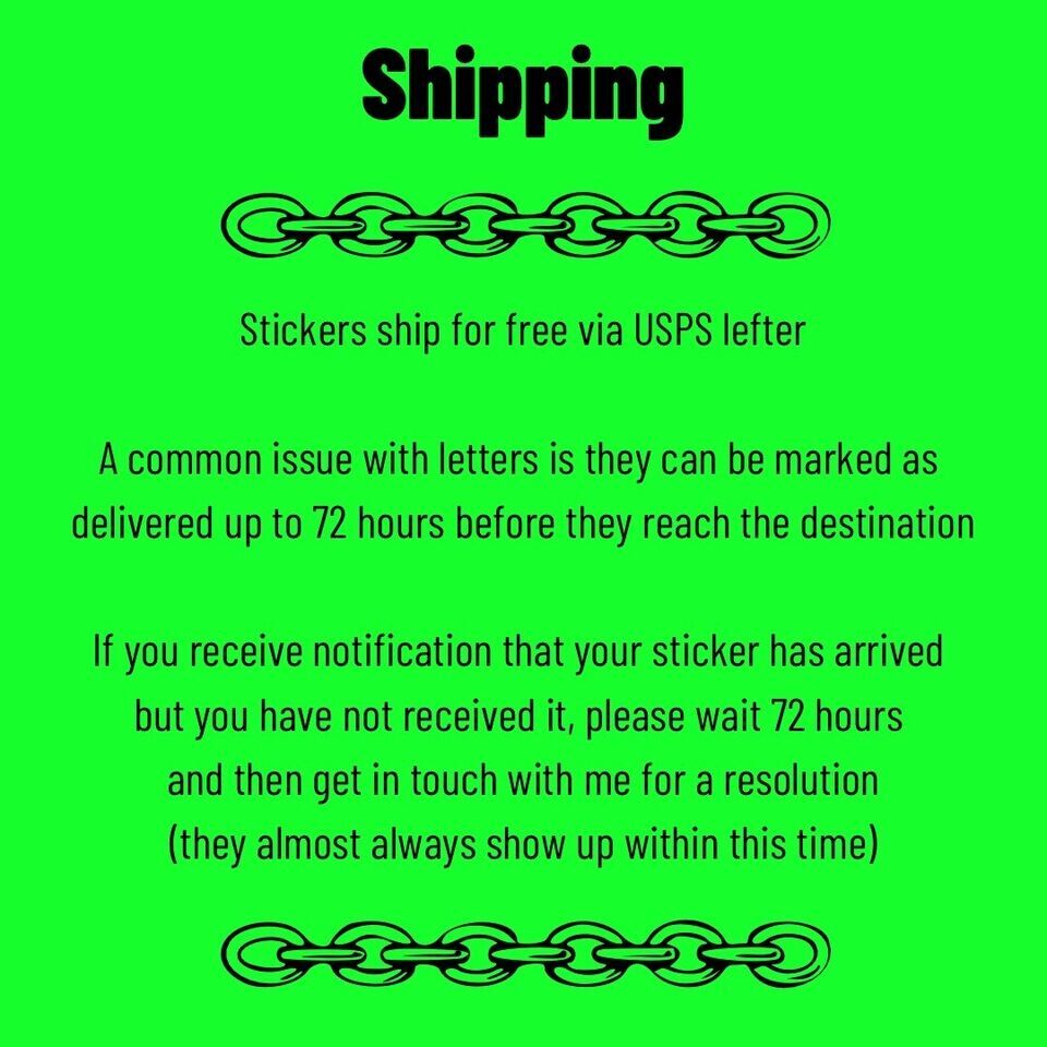 Green Day Grenade Car Decal Vinyl Band Logo Glossy Bumper Sticker Punk Alt Pop