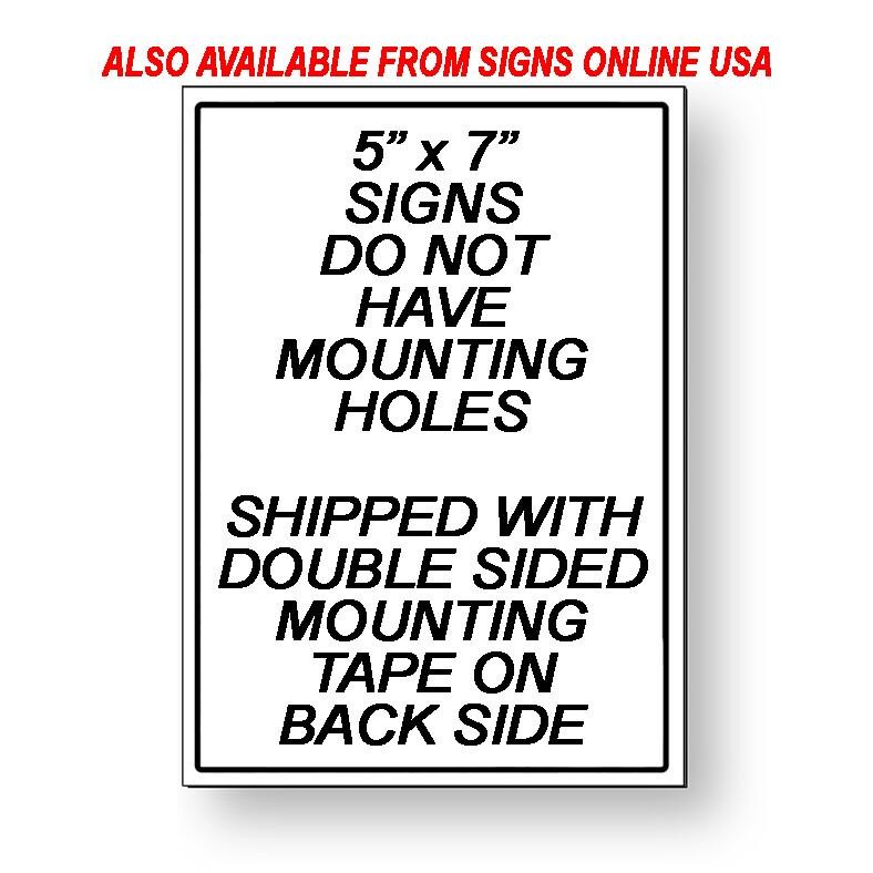 Delivery instructions please deliver here arrows up sign / magnetic sign / decal