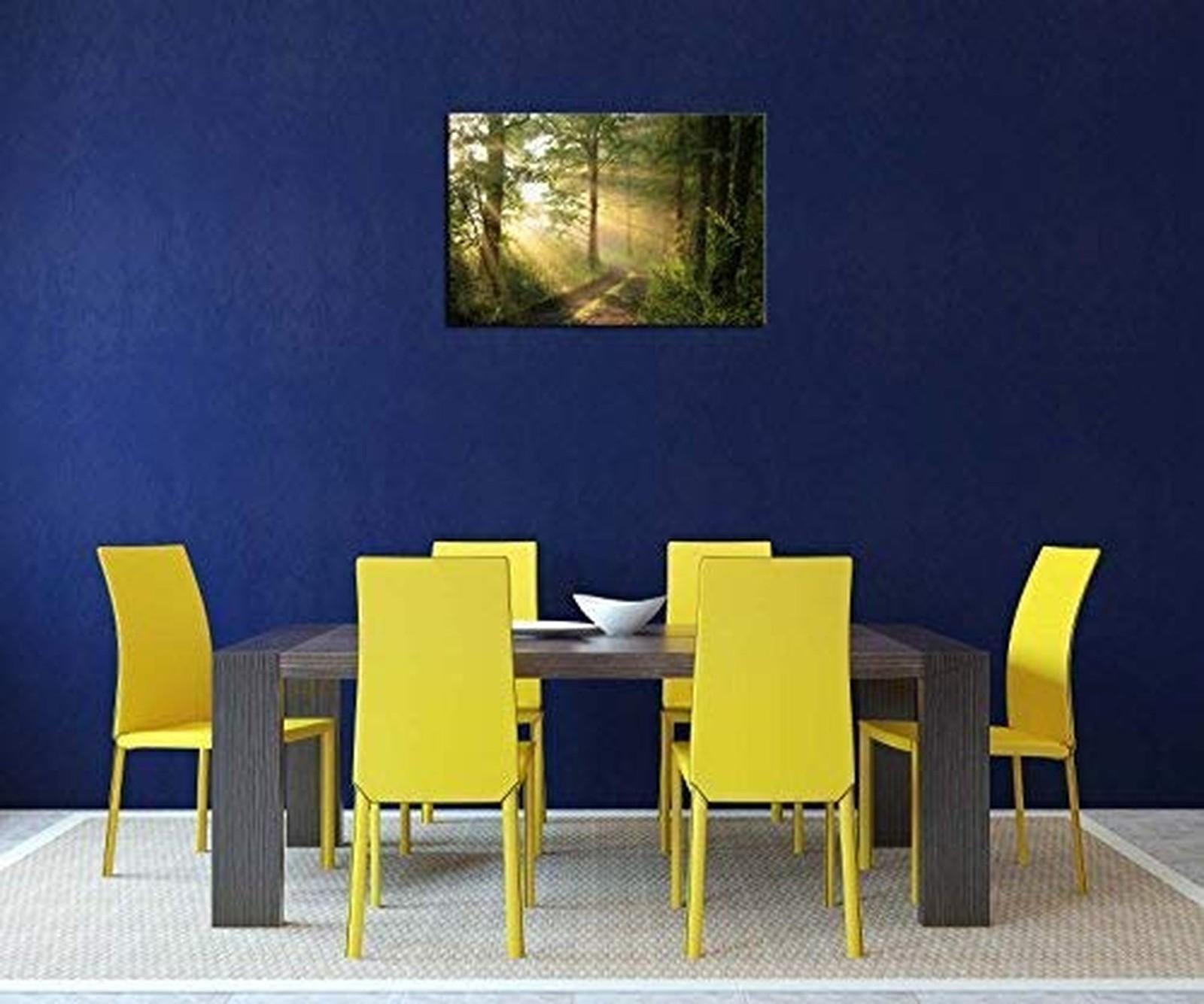 Forest Wall Art Nature Modern Canvas Painting The Picture for Home Decoration…