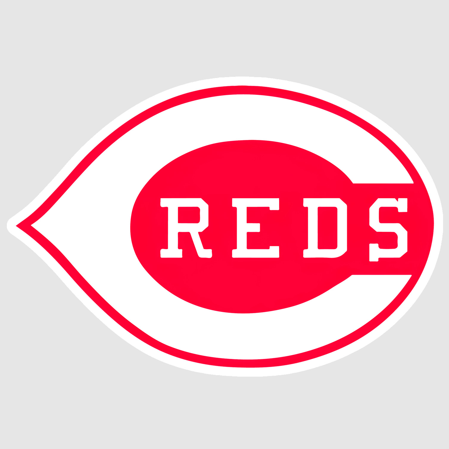 Cincinnati Red Black Baseball Weather Resistant Vinyl Sticker/Decal 03