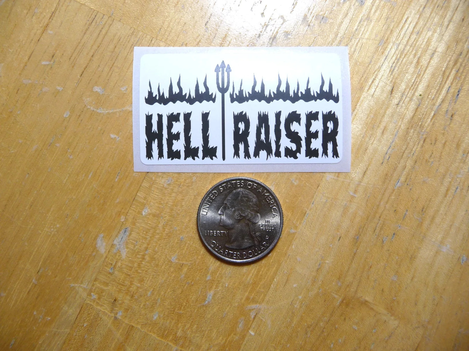 HELL RAISER STICKER DECAL 1 – 50 BULK PACK FUNNY PART ANIMAL CELEBRATE PRANK