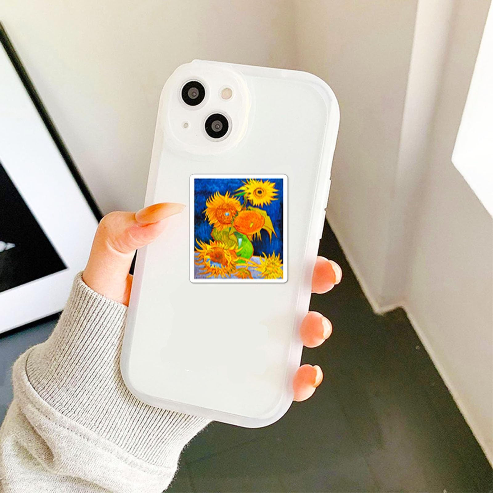 Retro Famous Art Painting Stickers Pack, 100 Pcs Vinyl Oil