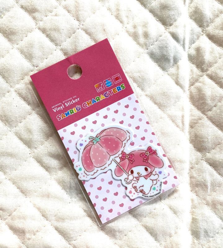 SINGLE Sanrio My Melody Small Vinyl Assort Parasol Doll Dress Dainty