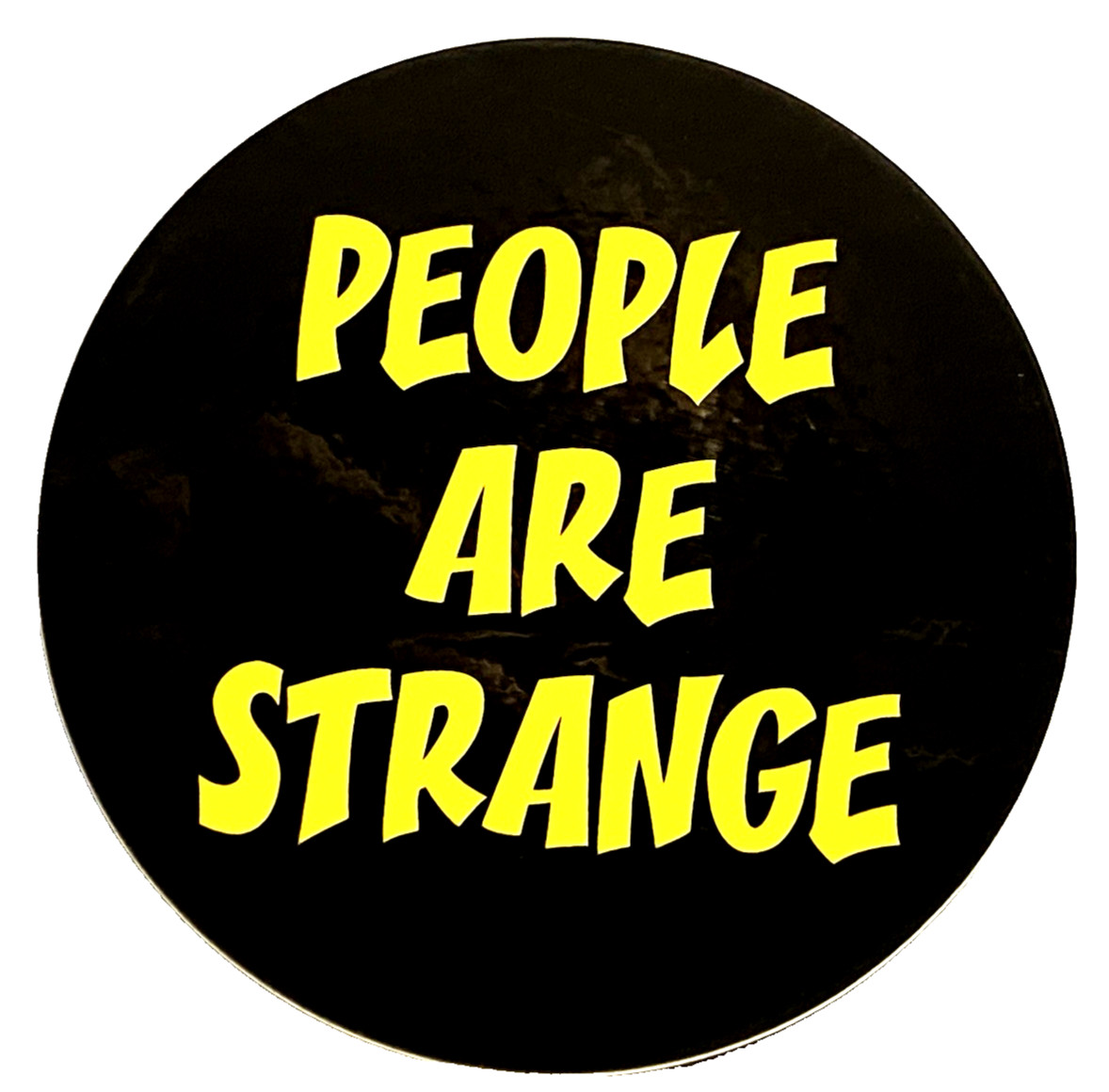THE DOORS People Are Strange Sticker *NEW* Measures 3″ Round