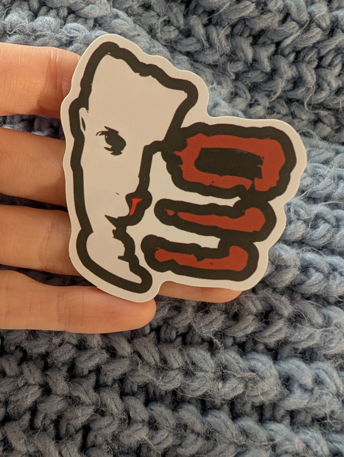Stranger things, sticker, TV show, 80’s, Retro