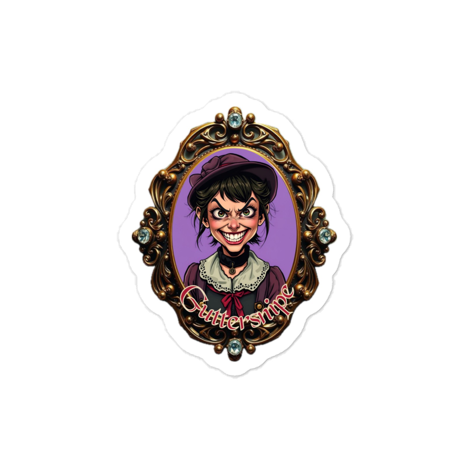 “Guttersnipe” Sticker Strong Women Feminist Girl Power Independent