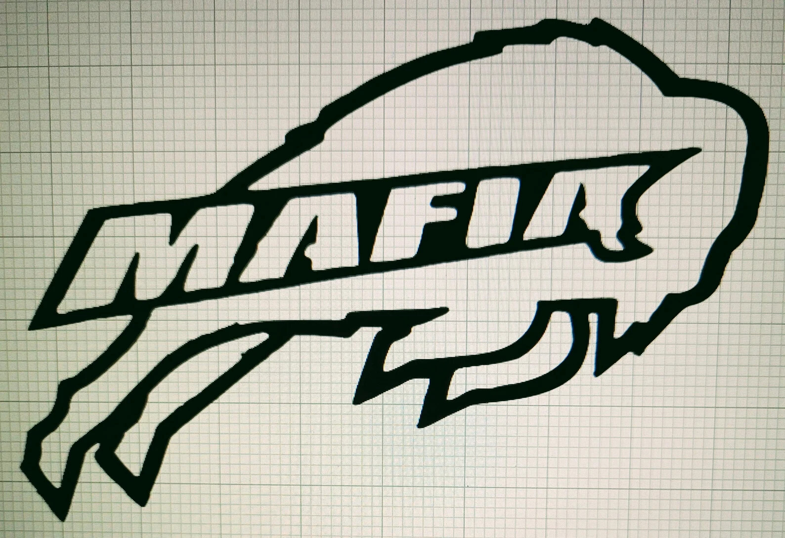Buffalo Bills MAFIA NFL Football Vinyl Die Cut Car Decal Sticker – FREE SHIP!