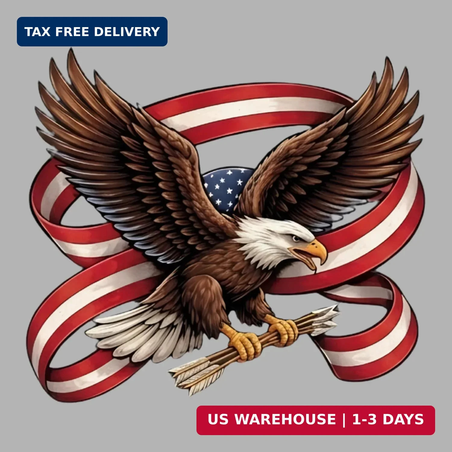 2Pcs, 250th Anniversary USA Car Decal Sticker, America 250 Merchandise Vinyl Dec