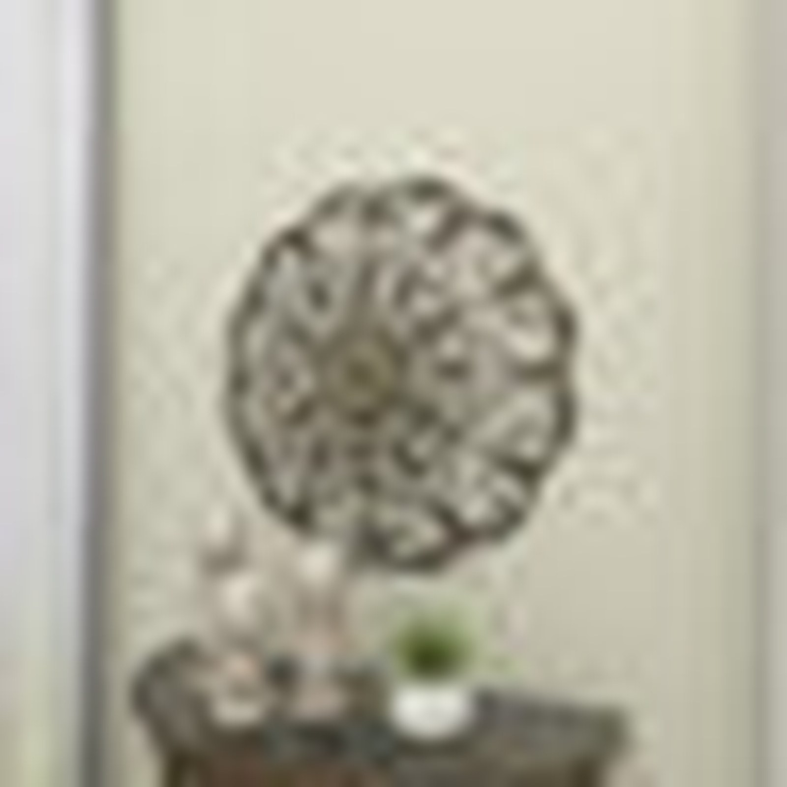 Charlton Home Traditional Abstract Wall Decor on Metal