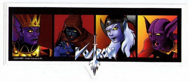 Voltron Ripple Junction (2000) Bad Guys Sticker