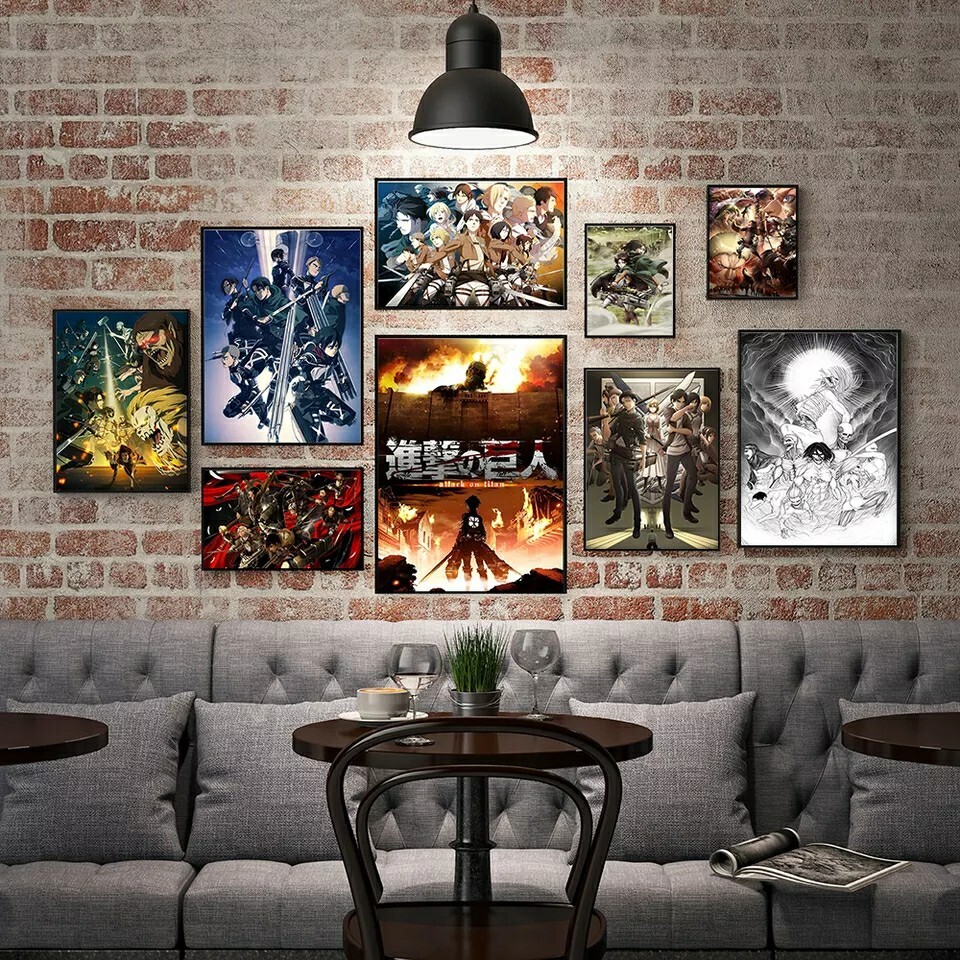 Attack On Titan Levi Canvas Poster Without Frame Decoration