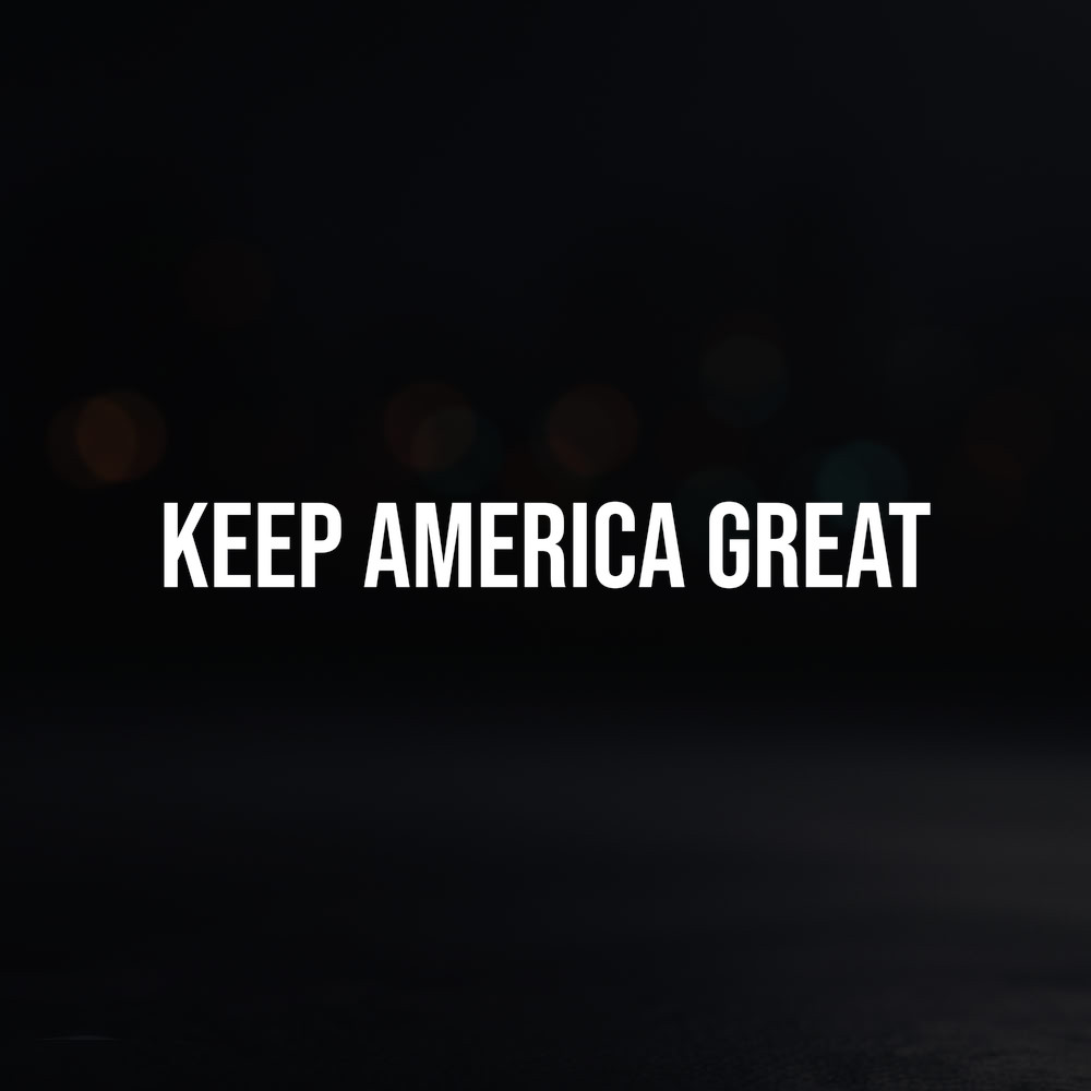 8in Vinyl Decal Sticker – “Keep America Great”