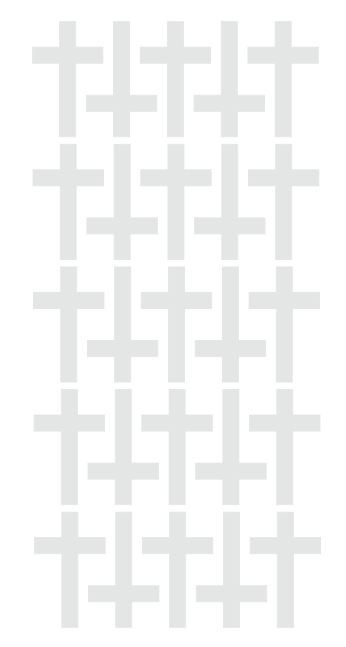 Cross Stickers Sticker Light Grey 1.5 Inch DC30-072